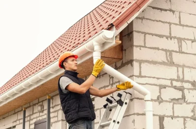 Pose et remplacement de gouttières à Wintershouse
